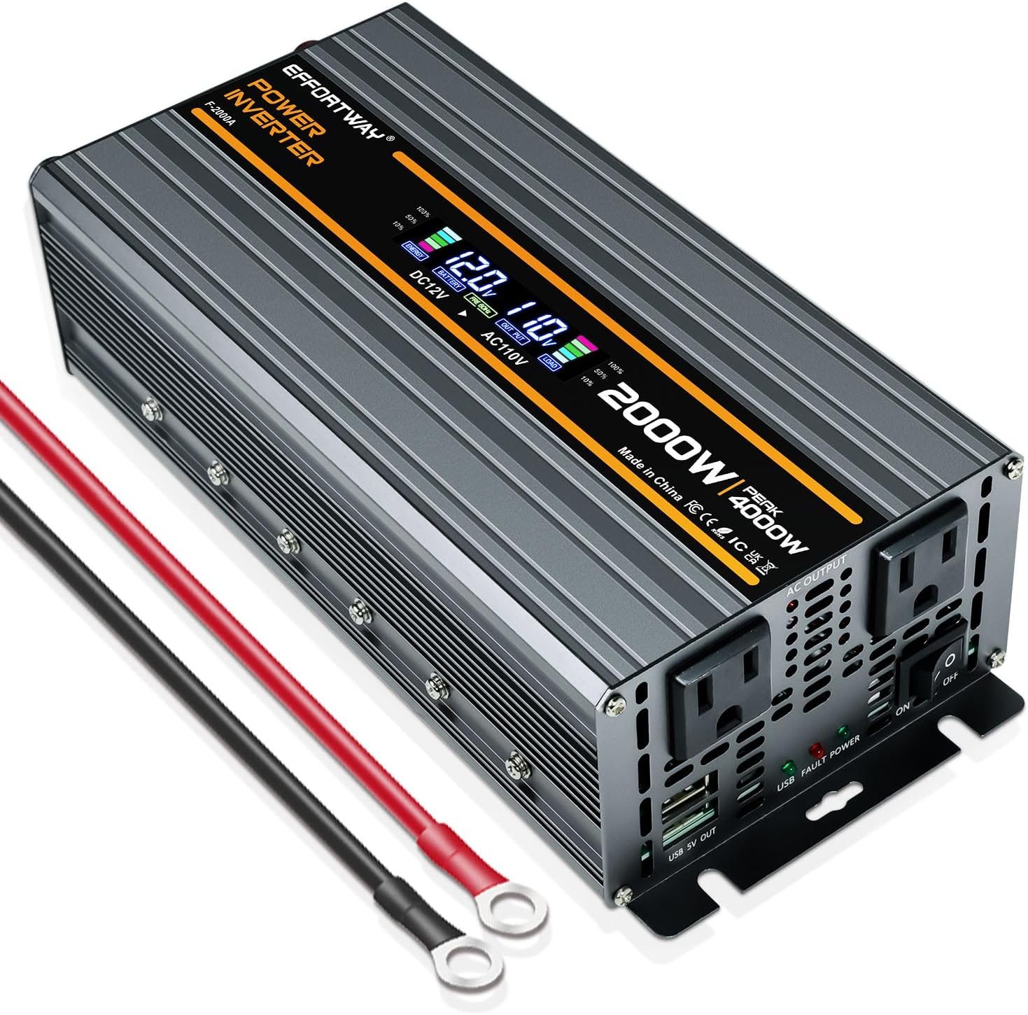 Photo by manuals.plus - Does an Inverter Drain Battery When Turned Off?