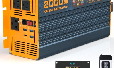 Photo by amazon.ca - How Many Amps Does a 12V 2000W Inverter Draw at Full Load?