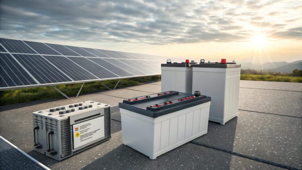 Photo by gycxsolar.com - How Many Solar Panels Do I Need to Charge a 200Ah Battery in One Day?