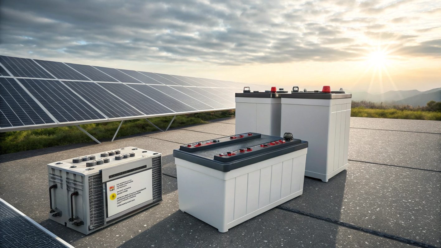 Photo by gycxsolar.com - How Many Solar Panels Do I Need to Charge a 200Ah Battery in One Day?