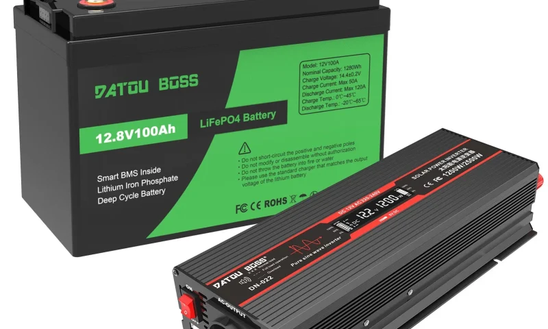 Photo by datouboss.com - How to Wire an Inverter to a LiFePO4 Battery Safely