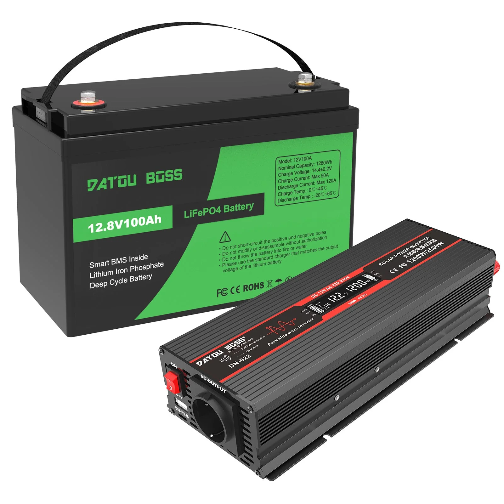 Photo by datouboss.com - How to Wire an Inverter to a LiFePO4 Battery Safely