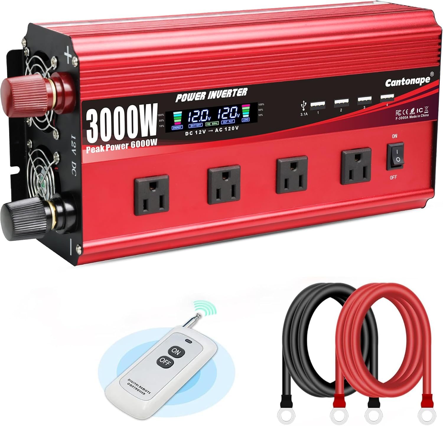 Inverter Sizing Calculator: Determine Exact Continuous and Surge Wattage